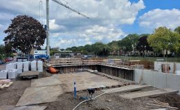 Nieuwbouw 60 sociale huurappartementen Burgemeester van Welderenstraat in volle gang, Giesbers